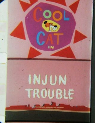 16mm Injun Trouble - 1969 Warner Brothers Ib Technicolor Cartoon Short.