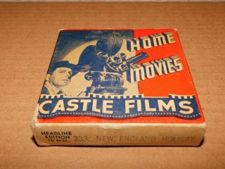 Vintage 16mm Reel Castle Films England Holiday Film No.  233