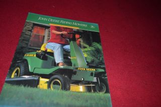 John Deere Riding Mower For 1989 Dealers Brochure Dcpa3
