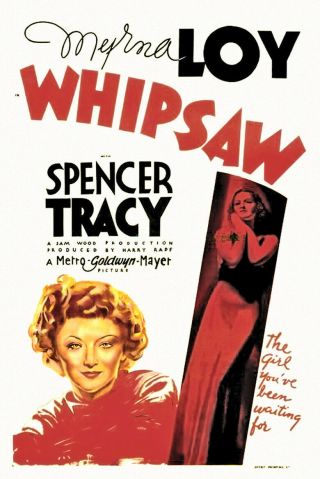 16mm Whipsaw (1935).  B/w Film Noir Feature Film.
