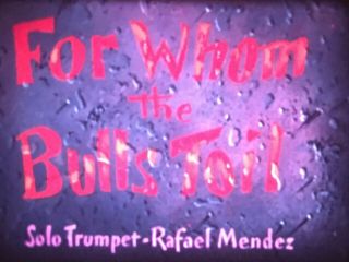 Goofy - " For Whom The Bulls Toil " - I.  B.  Technicolor