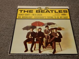 4 By The Beatles 1965 Capitol Ep 5365