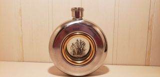 Tortuga Gold Rum Cayman Islands Stainless Steel Flask