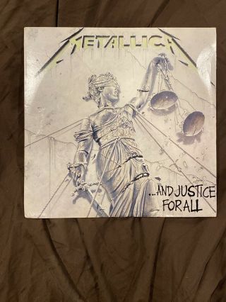 Metallica.  And Justice For All [lp] (vinyl,  Elektra.  760812 - 1