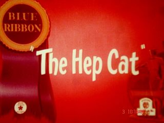 16 Mm Cartoon: " The Hep Cat " 1942