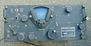 Vintage Wwii Military Us Army Signal Corp Radio Receiver – Bc - 348 - R