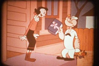 16mm Film - Popeye Cartoon - " Interrupted Lullaby " - 1960