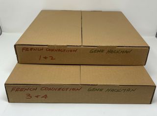 Vintage The French Connection 1971 16mm Feature Film Movie 4 Reels Complete