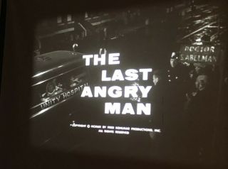 16mm Kodak B&w Sound Feature “the Last Angry Man” Columbia Pics (1959)
