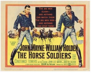 16mm Film The Horse Soldiers John Wayne John Ford William Holden ‘59 Color Sound