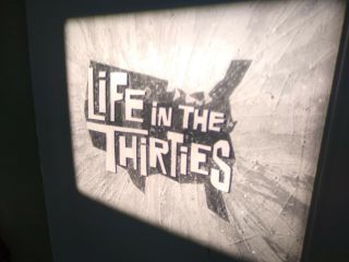 16mm Life In The Thirties And Fdr: War Comes To America Two Great Docs