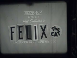 16mm Felix The Cat Cartoon Tv