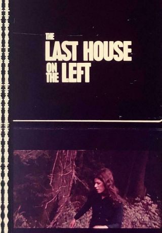 35mm Theatrical Trailer Last House On The Left Horror