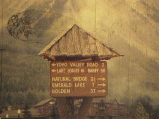 16mm Film Home Movie 1950s Trip To Lake Louise & Yellowstone Park