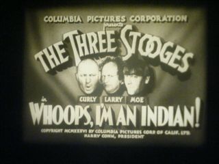 16mm Sound - The Three Stooges - " Whoops I 
