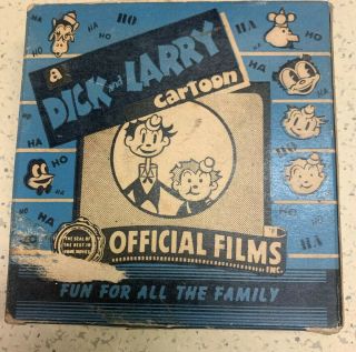 Collectible Vintage 1930 ' s 16mm Short Film - DICK and LARRY Cartoon HAPPY HOBOS 3