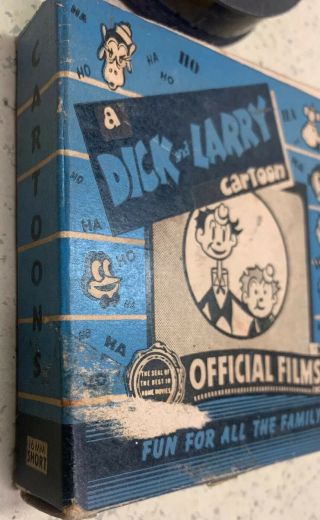 Collectible Vintage 1930 ' s 16mm Short Film - DICK and LARRY Cartoon HAPPY HOBOS 5