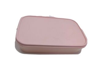 Vintage Tupperware 1608 - 4 Container Lid Pink 1610 - 4 Modular Mates 8.  5 Cups