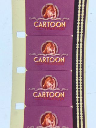 16mm Sound Color Theatrical Cartoon Downhearted Duckling Tom&jerry Vg 1954 400”