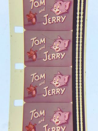 16mm Sound Color Theatrical cartoon Downhearted Duckling Tom&Jerry vg 1954 400” 5