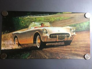 1953 Chevrolet Corvette Roadster Print,  Picture,  Poster Rare Awesome L@@k
