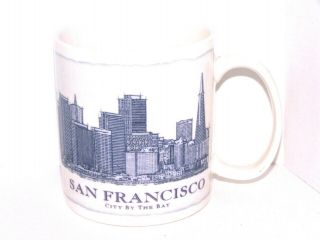 Starbucks Architecture Series San Francisco City By The Bay Coffee Mug 2012