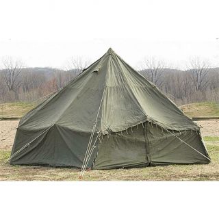 Military Surplus 5 Man M1950 Arctic Tent 13x13