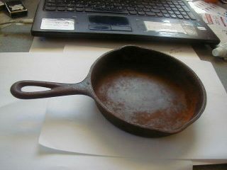 Old Wagner Ware Sidney - 0 - 1053 Frying Pan 3 Handle Old Cast Iron