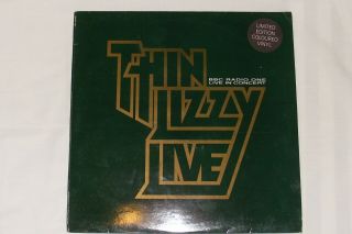 Thin Lizzy,  Bbc Radio One Live In Concert.  Double Vinyl Lp,  Green Vinyl.  Rare.