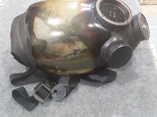 MSA Millennium CBRN Gas Mask Respirator/ No filter.  Inspected.  Size Lg 3