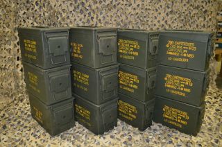 12 Pack Combo 50 Cal / 308 Cal Ammo Can
