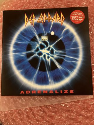 Def Leppard Adrenalize 1992 Pressing Vinyl