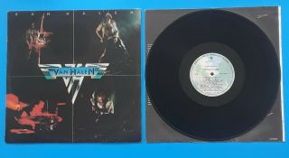 Van Halen 1 Vinyl Lp Self Titled 1978 Ban 56470 Israel Israeli Ships To Usa Only