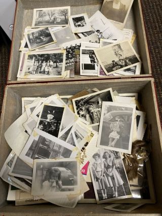 Large Amount Of Old Photos,  Negatives,  Newspaper Clippings,  Map And Ephemera