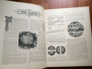 1895 C.  A.  Gaskell Family And Business Atlas Of The World / Maps Large Old Book 5