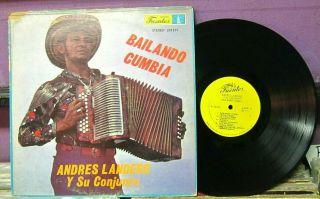 Andres Landero Y Su Conjunto Bailando Cumbia Lp 1979 Discos Fuentes