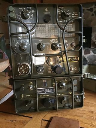Vintage Military Korean War Era Radio Receiver Transmitter - Rt 77/grc 9 -