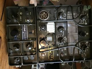 Vintage Military Korean War Era Radio Receiver Transmitter - RT 77/GRC 9 - 2
