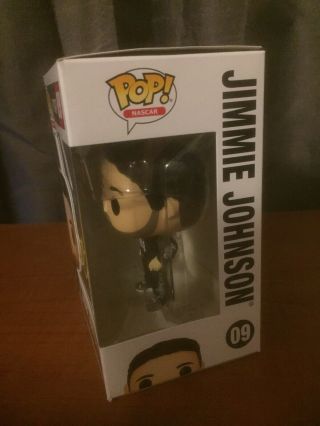 Jimmie Johnson AUTOGRAPHED SIGNED Funko Pop NASCAR Figure Ally 2020 W/ Protector 3
