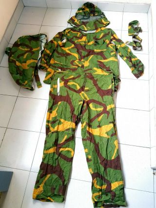 Size V Yugoslavian Army Mol68 Camouflage Sniper Scout Suit Jna Military Serbia