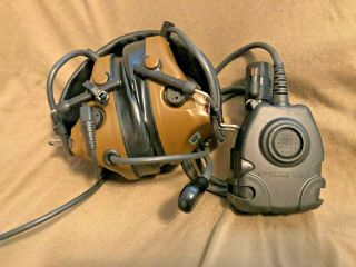 PELTOR COMTAC III ACH Tactical Communication Headset with PTT 2