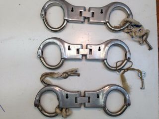 East German Handcuffs (3 Items)