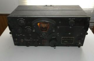1943 Ww2 Signal Corps Us Army Radio Receiver Bc - 348 - J,
