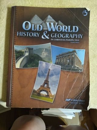 Abeka 5th Grade Old World History & Geography 4th Edition - 2010