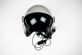 Msa Gallet Lh050 Flight Helmet With Pnr Communications Size M