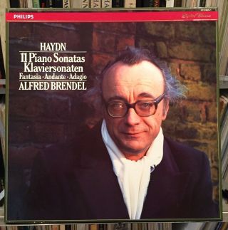 Haydn 11 Piano Sonatas Alfred Brendel Piano 4lp Box Philips Digital 1986 Nm,