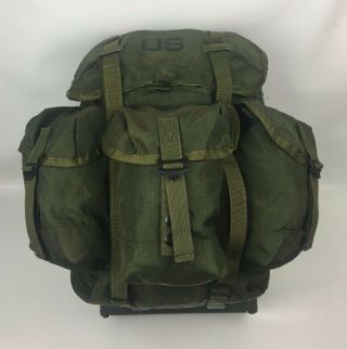 Usgi Army Alice Lc2 Combat Field Pack Medium Rucksack Backpack Frame & Shelf