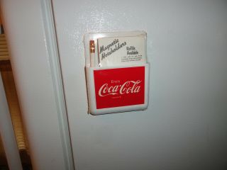 Magna Pocket Coca - Cola Magnetic Noteholders In Factory Plastic