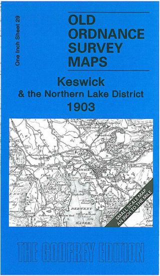 Old Ordnance Map Keswick & The Northern Lake District 1903 - England Sheet 29