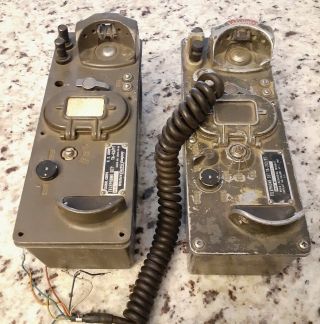 Us Army Signal Corps Telephone Set - Ta - 43/pt & Ta - 312/pt Base Only